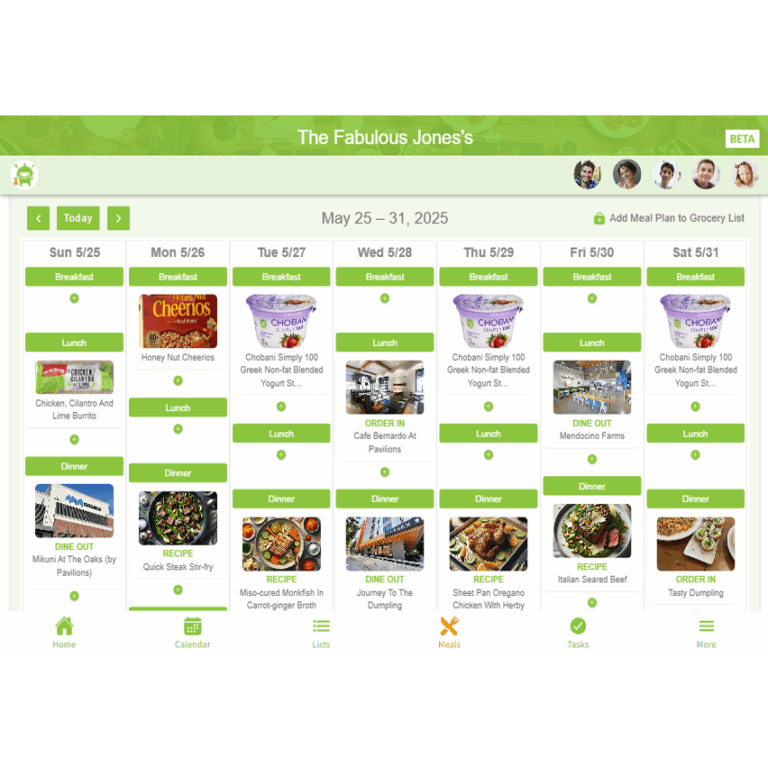 Meal Plan